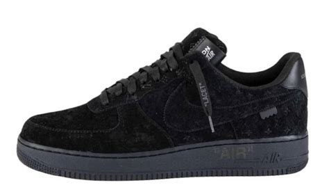 af1 louis vuitton black